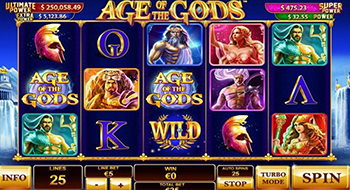 Age of the Gods es un casino juego de Playtech